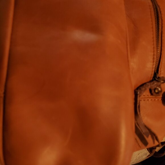 The Sak Leather Tote with Boho Fabric strap - Picture 12 of 12